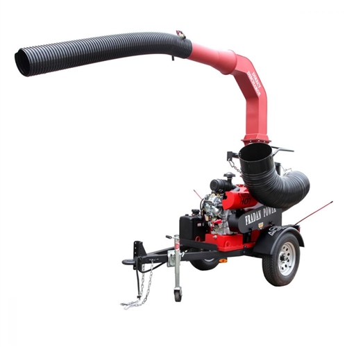 Fradan TLDD-35V Tow Behind Leaf Vac