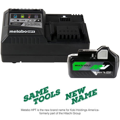 Metabo HPT MultiVolt Battery & Charger Kit with USB Port