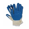 Hygrade Blue Rubber Coated Palm Work Gloves