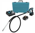 8' Makita 18V LXT Concrete Vibrator Kit