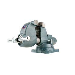 9" Jaw Opening 6" Jaw Width 6-5/8" Throat Depth C-3 Combination Pipe And Bench Vises - Swivel Base