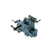 Wilton 11693, 3" Cross Slide Drill Press Vise Wilton's cross slide drill press vises allow repeat drills or taps in a workpiece by sliding in 2 axes. All boast hardened v-grooved jaws for clamping round objects vertically and horizontally., Each
