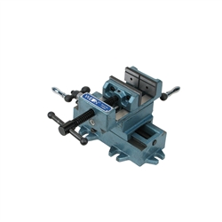Wilton 11694, 4" Cross Slide Drill Press Vise Wilton's cross slide drill press vises allow repeat drills or taps in a workpiece by sliding in 2 axes. All boast hardened v-grooved jaws for clamping round objects vertically and horizontally., Each