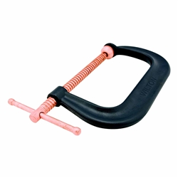 Wilton 14213, 400-p Series C-clamp 401-p 0" - 1-1/2" Jaw Opening 1-1/2" Throat Depth Spark Duty 400 Series C-Clamps are ideal for steel fabrication and industrial welding., Each