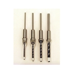 Premium Mortise Chisel and Bit - Set of 4