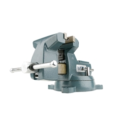 8-1/4" Jaw Opening 748a 740 Series Mechanics Vise - Swivel Base 8" Jaw Width  4-3/4" Throat Depth