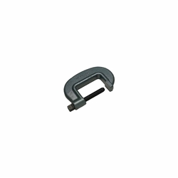 Wilton 27205, C Clamp Short Spindle 1-4" 3 1-4" Jaw Opening Bridge 2 1-2" Throat Depth 3 SS "O" Series 40 Series Drop Forged C-clamps, Each