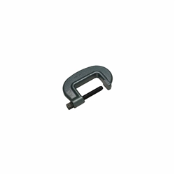 Wilton 27206, C Clamp Short Spindle 1-2" 4 1-2" Jaw Opening Bridge 2 3-4" Throat Depth 4 SS "O" Series 40 Series Drop Forged C-clamps, Each