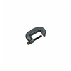 Wilton 27208, C Clamp Short Spindle Bridge 1 1-2" 6 1-2" Jaw Opening 3 3-8" Throat Depth 6 SS "O" Series 40 Series Drop Forged C-clamps, Each