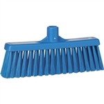 Vikan 3166, Vikan Broom- Straight Neck Medium 12" This fully color-coded straight neck floor broom is designed to gather particles such as paper, vegetables, fish.
