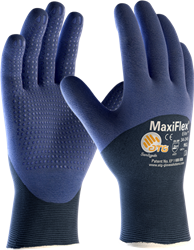 ATG 34-245, MaxiFlex Elite 34-245 3/4 coated knitwrist 