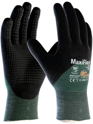 ATG 34-8453, MaxiFlex Cut 34-8453 3/4 coated knitwrist 