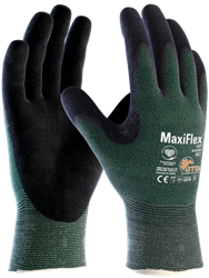 ATG 34-8743, MaxiFlex Cut 34-8743 Palm coated knitwrist 