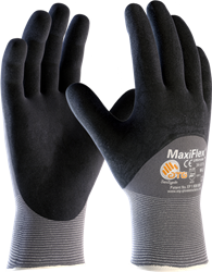 ATG 34-875, MaxiFlex Ultimate 34-875 3/4 coated knitwrist 