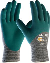 ATG 34-925, MaxiFlex Comfort 34-925 3/4 coated knitwrist 