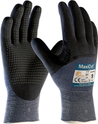 ATG 44-3455, MaxiCut Ultra 44-3455 3/4 coated knitwrist 