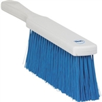 Vikan 4557, Vikan Resin Set Long Bench Brush Soft The bristles on this bench brush are resin set and secured without stainless steel staples.