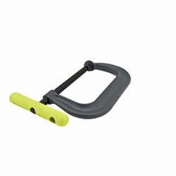 Wilton 63154, 6 1-16" Jaw Opening C Clamp 406 STG 400 Series 0" 4 1-8" Throat Depth 406 Series c-clam with grip, Each