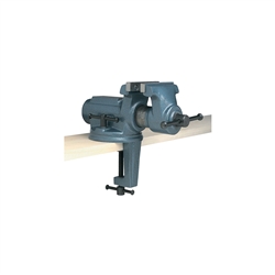 Wilton 63247, 2-1/4" Jaw Opening Cbv-100 Super-junior Vise 4" Jaw Width Wilton Super Junior Vises are a general purpose vise available in 2 designs: Clamp-On or Swivel Base. Each vise include steel replaceable top jaws and a 45 degree swivel base., Each