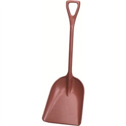 Vikan 6982MD, Vikan Shovel- 14", Metal Detectable Remco one-piece polypropylene shovels are tough, lightweight and hygienic. Molded from FDA-compliant polypropylene
