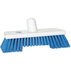 Vikan 7044, Vikan Narrow Flared Broom This deck scrub is specifically designed for cleaning difficult-to-reach and constrained areas.