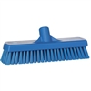 Vikan 7061, Vikan Wall Wash Brush - Soft This sweeping and scrubbing broom has bristles that are soft enough to sweep medium to small sized particles in both wet and dry environments.