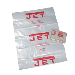 JET 709563, 20" Diameter Clear Plastic Collection Bag