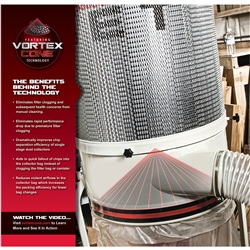 JET 710704K, 2-Micron Canister Kit DC-1200VX-CK3 Dust Collector