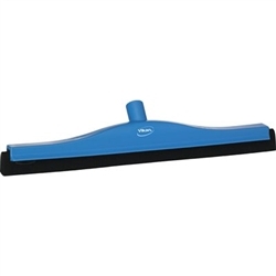 Vikan 20" Fixed Head Squeegee Double Blade with closed cell foam refill cassette