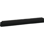 Vikan 7772, Vikan 16" Black Refill Cassette Replacement cassette with neoprene rubber squeegee blades for squeegee model 7752.
