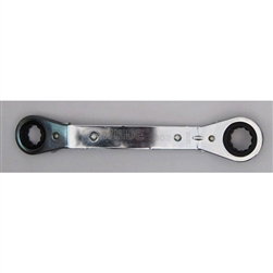 Wilde Tool 803-BB, Wilde Tools- 5/8" x 11/16" Offset Ratchet Box Wrench Manufactured & Assembled in U.S.A.<br>
Finish : Polished, Each