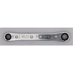Wilde Tool 873-BB, Wilde Tools- 1/4" x 5/16" Ratchet Box Wrench Manufactured & Assembled in U.S.A.<br>
Finish : Polished, Each