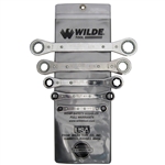 Wilde Tool 885-VR, Wilde Tools- 5 Piece Ratchet Box Wrench Set Manufactured & Assembled in U.S.A.<br>
Finish : Polished, Each