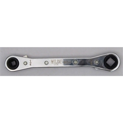 Wilde Tool 900-BB, Wilde Tools- 3/8" x 5/16" and 1/4" x 3/16" Ratchet Box Wrench Manufactured & Assembled in U.S.A.<br />
Finish : Polished, Each