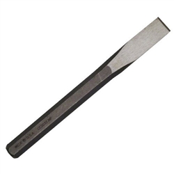 Wilde Tool CC1632.NP-MP, Wilde Tools- 1/2" x 6" Cold Chisel Natural Finish Manufactured & Assembled in Hiawatha, Kansas U.S.A.<br>
Polished Face<br>
High Carbon Molybdenum Steel <br>
Finish : Polished<br>, Each
