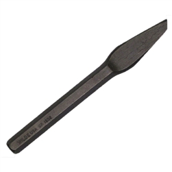 Wilde Tool CR 832.NP-MP, Wilde Tools- 1/4" x 5-1/2" Round Nose Chisel Manufactured & Assembled in Hiawatha, Kansas U.S.A.<br>
Polished Face<br>
High Carbon Molybdenum Steel <br>
Finish : Polished<br>, Each