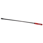 Wilde Tool HPB20-28.B-MP, Wilde Tools- 28" Pry Bar with Handle Manufactured & Assembled in Hiawatha, Kansas U.S.A.<br />
Square Stock Steel<br />
Bent Tip<br />
Finish : Black Oxide, Each