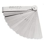 Proto J00MM15, Proto - 15 Blade Metric Feeler Gauge Set