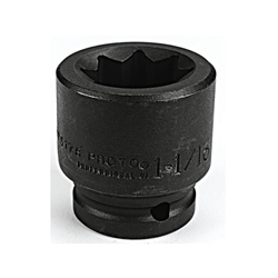 Proto J10032S, Proto - 1" Drive Impact Socket 2" - 8 Point