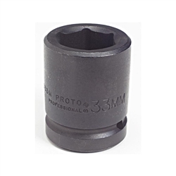 Proto J10035M, Proto - 1" Drive Impact Socket 35 mm - 6 Point