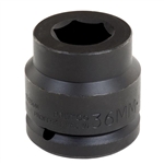 Proto J15036M, Proto - 1-1/2" Drive Impact Socket 36 mm - 6 Point