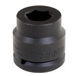 Proto J15060M, Proto - 1-1/2" Drive Impact Socket 60 mm - 6 Point