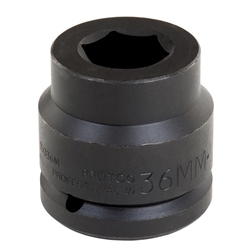 Proto J15065M, Proto - 1-1/2" Drive Impact Socket 65 mm - 6 Point