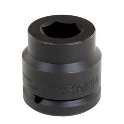 Proto J15070M, Proto - 1-1/2" Drive Impact Socket 70 mm - 6 Point