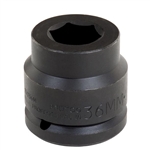 Proto J15075M, Proto - 1-1/2" Drive Impact Socket 75 mm - 6 Point