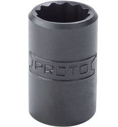 Proto J4773TAB, Proto - 1/4" Drive Black Oxide Universal Joint Socket 3/8" - 12 Point