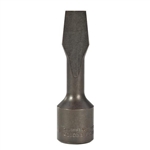 Proto J5407A, Proto - 1/2" Drive Slotted Screwdriver Bit Socket - 7/16"