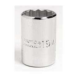 Proto J5409M, Proto - 1/2" Drive Socket 9 mm - 12 Point