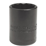 Proto J5422B, Proto - 1/2" Drive Black Oxide Socket 11/16" - 12 Point