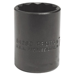 Proto J5434B, Proto - 1/2" Drive Black Oxide Socket 1-1/16" - 12 Point